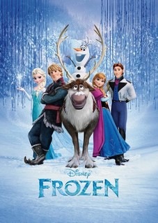 Постер к мультфильму "Холодное сердце" (Frozen) A3 No Brand