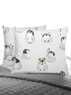 Наволочка Uniqcute Эмико 70х70 см поплин 2 шт