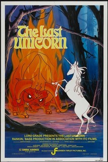 Постер к мультфильму "Последний единорог" (The Last Unicorn) A3 No Brand