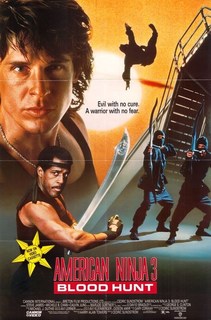 Постер к фильму "Американский ниндзя 3: Кровавая охота" (American Ninja 3 Blood Hunt) A2 No Brand