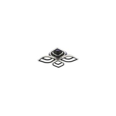 Светодиодная люстра 8018/4+4 GRP 152W+8W RGB Profit Light