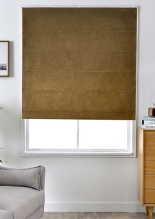 Римская штора Pudra цепочный механизм цвет коричневый 100x160 см Эскар