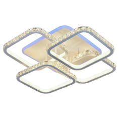 Светодиодная люстра 8010/4 WHT 240W+10W RGB Profit Light