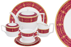 Чайный сервиз на 12 персон 40 предметов Anna Lafarg Офелия AL-22-005P/40-E5_