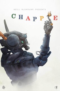 Постер к фильму "Робот по имени Чаппи" (Chappie) A4 No Brand