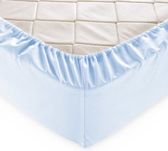 Простыня на резинке "Голубой г/к" 180х200х25 Баркас