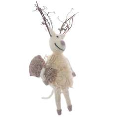 Фигурка декоративная Олень, L11 W8 H21 см KSM-718610 Remeco Collection