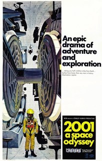 Постер к фильму "2001 год: Космическая одиссея" (2001 A Space Odyssey) Оригинальный 68,6x1 No Brand