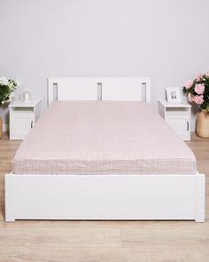 Простыня обычная, поплин Все себе Рубчик; 1.5 размер