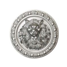 Статуэтка ZlatDecor Лев серебристый