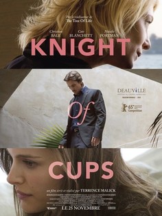 Постер к фильму "Рыцарь кубков" (Knight of Cups) 50x70 см No Brand