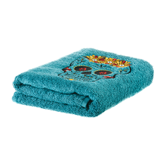 Полотенце Los Muertos для ванной 50х90 см., цвет бирюзовый Moroshka