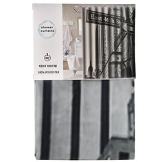 Штора для ванн 180х180 см, полиэстер, Стрит, STSC3109A Shower Curtain