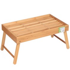 Столик для завтрака бамбук 40х25х4.5 см G16-X074 No Brand