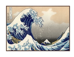 Постер Деком BWK Большая волна в Канагаве Hokusai The Great Wave off Kanagawa