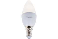 Лампа светодиодная LL-E-C37-6W-230-4K-E14 (свеча, 6Вт, нейтр., Е14) в коробке 10 шт. Eurol No Brand