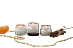 Подарочный набор ароматических свечей Новогодний Праздник Ароматическая свеча 3 шт. Aesthete Home
