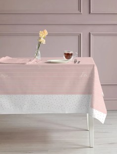 Скатерть рогожка 145х240 Унисон    Love