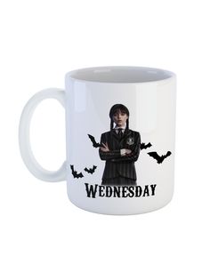 Кружка Каждому Своё Уэнсдей, Венсдей, Wednesday, Сериал 330 мл