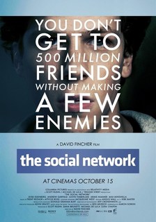 Постер к фильму "Социальная сеть" (The Social Network) Оригинальный 68,6x101,6 см No Brand