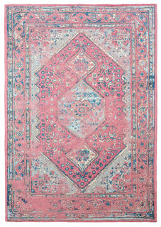 Ковер CosyRoom Napoli Barron в гостиную розовый, серый, безворсовый, 200х300 см