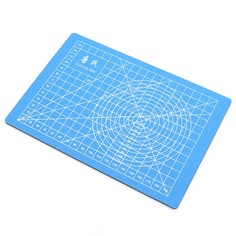 Коврик для работы Cutting Mat двусторонний A5, синий No Brand