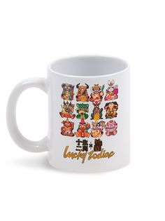 Кружка Каждому Своё Lucky zodiac, Зодиак, Тигр 330 мл