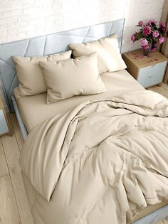 Пододеяльник Simple House Слоновая кость евро 200х215 см