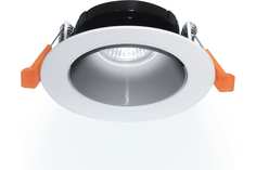 Светильник спот Ritter Artin встраиваемый круглый, 90х90х30 мм, GU5.3, алюминий, белый