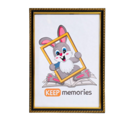 Фоторамка пластик 21х30 см 989 черный (25/750) Keep Memories