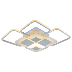 Светодиодная диммируемая люстра Profit Light с ПДУ 5886/8 WHT 232W+10W RGB