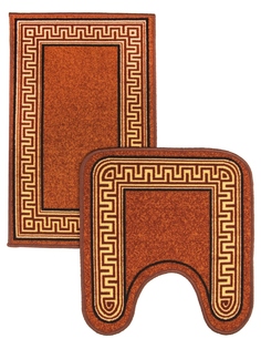 Комплект ковриков для ванной CLEOPATRA Розетта Стронг Бэк 50x80 57х60 35032-41