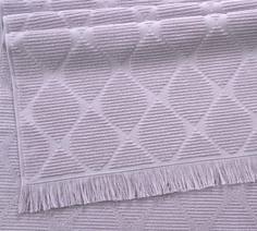 Полотенце махровое Текс-Дизайн банное 70х140 Родос розовый крем Comfort Life