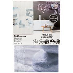 Штора для ванн 180х180 см, полиэстер, Умиротворение, Y3-806 Shower Curtain