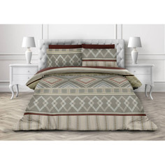 Простыня Ивановотекстиль 160х200 на резинке бязь ГОСТ Анкара бежевый борт 25 см