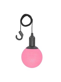 Подвесная лампа с крючком Led Cotton Ball Lamp (Цвет: Розовый ) No Brand