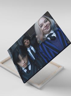 Картина на холсте СувенирShop Wednesday, Уэнсдэй, Венсдей 30x40