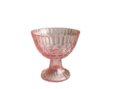 Креманка ГУРМЭ, стекло, цвет-розовый, 12x12x12.5 см, 380 мл Edelman
