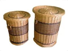 Плетеная корзина для белья 2шт Home & Garden Line