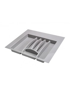 Лоток для столовых приборов UNION PLAST MP00386 цвет серый