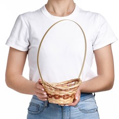 Корзина «Ладья», 18?16?6 см, бамбук No Brand