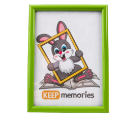Фоторамка пластик 15х21 см салатовый (130) Keep Memories