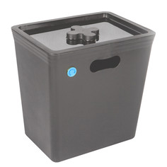 Контейнера для мусора 20 л, пластик, цвет серый Plast Team