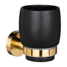 Стакан настенный для зубных щеток Oro Nero Moroshka