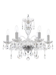 Люстра подвесная хрустальная 118/6/165 Ni Bohemia Ivele Crystal