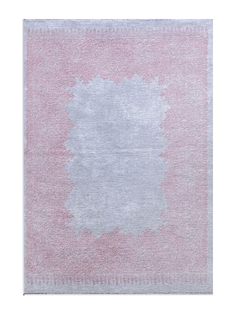 Ковер ВсеКовры fancy 200х300 безворсовый розовый комнатный палас на пол для спальни
