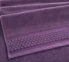 Махровое полотенце для рук Текс-Дизайн 33х70 Нормандия светлый виноград Comfort Life