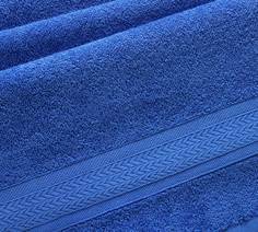 Полотенце махровое Текс-Дизайн банное 70х140 Утро синий Comfort Life
