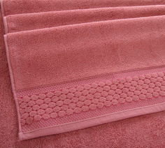 Махровое полотенце для рук Текс-Дизайн 33х70 Нормандия терракот Comfort Life