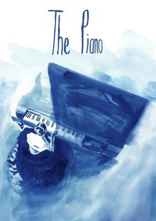 Постер к фильму "Пианино" (The Piano) Оригинальный 41,9x59,4 см